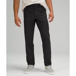 Lululemon ABC Classic-Fit 5 Pocket Pant Warpstreme Black Size 35 - 35.5'' inseam